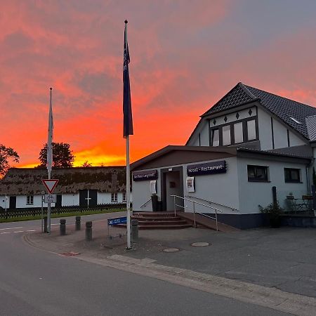 Schroeders Gaestehaus Langstedt Exterior foto