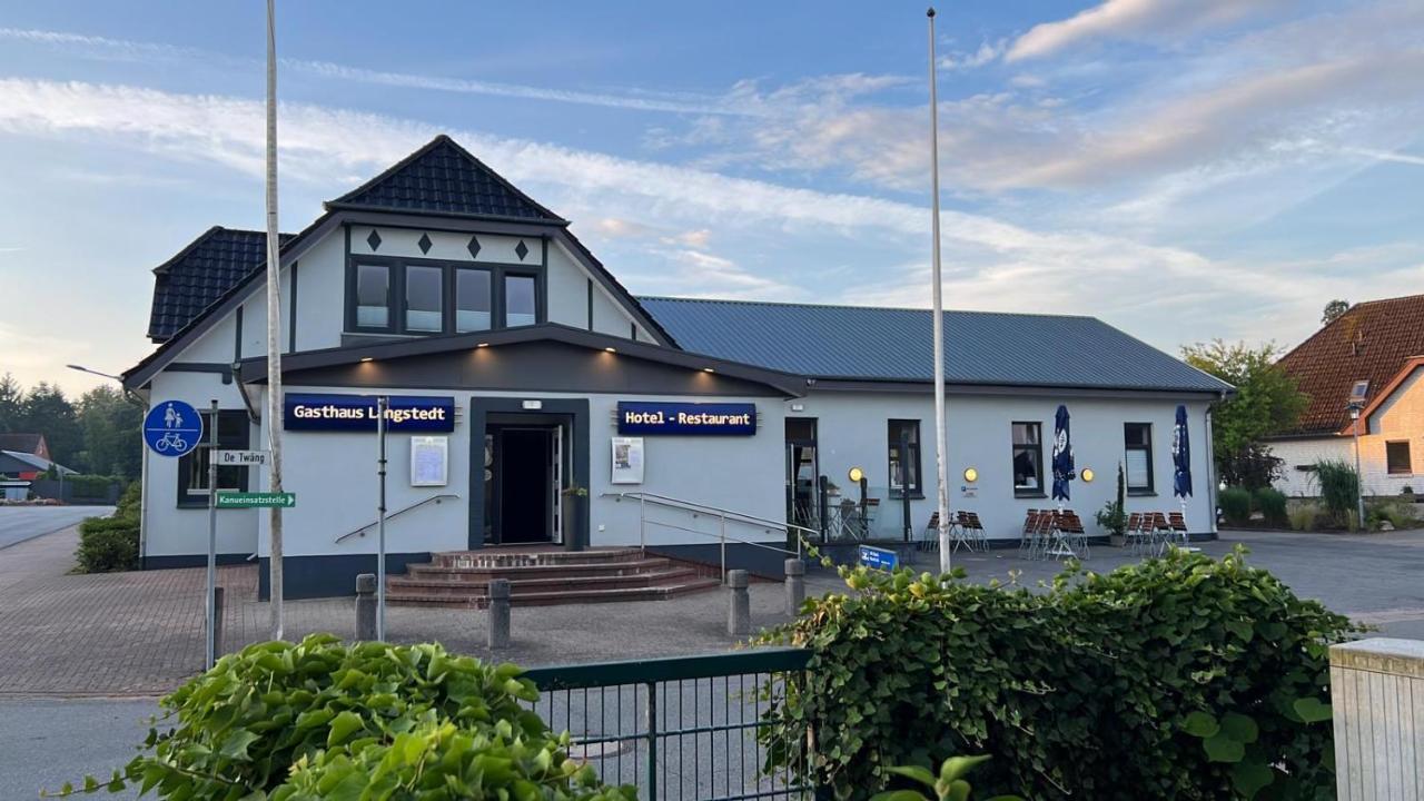 Schroeders Gaestehaus Langstedt Exterior foto
